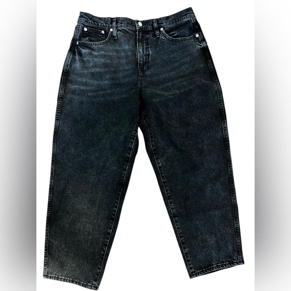 J. Crew Black Straight Leg Jeans